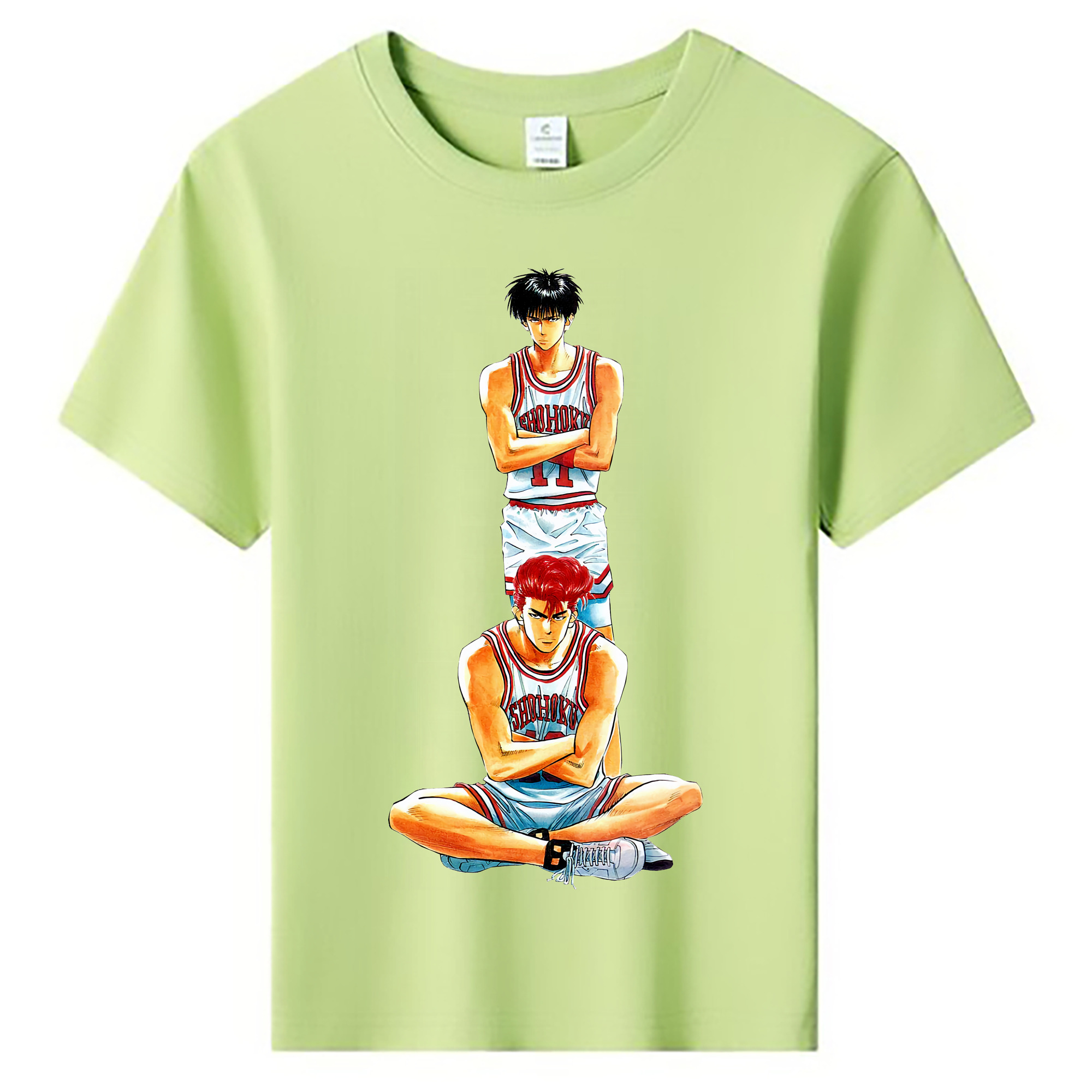 （画像用） SLAM DUNK／スラムダンク 綿100％キッズTシャツ（フロントプリント）